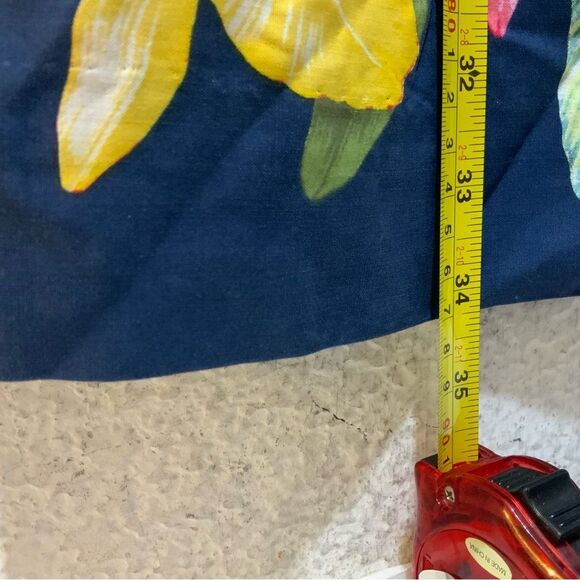 ❤️ Tommy Bahama Madeira Blooms Heritage Silk Sleeveless Tropical Shift Dress XXS - Picture 5 of 10